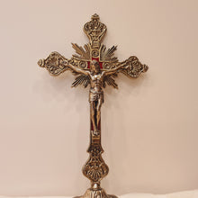 Load image into Gallery viewer, Standing Crucifix - 8.3&#39;&#39; | 21cm [Metal]
