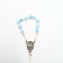 Load image into Gallery viewer, Statue - Light Blue Decade Rosary
