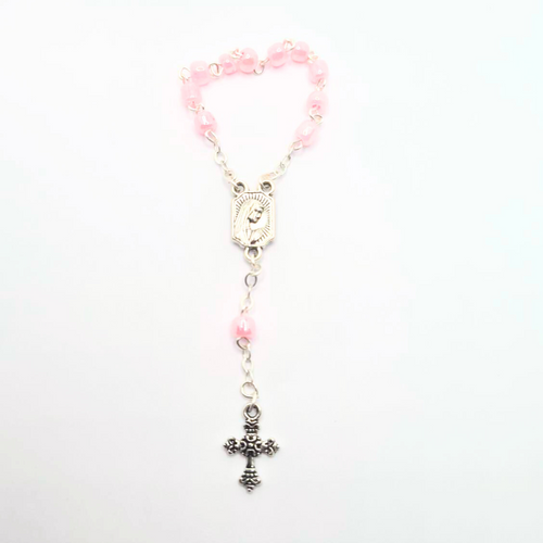 Statue - Pink Decade Rosary