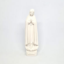 Load image into Gallery viewer, White Statue of Our Lady of Fatima [3.5&#39;&#39; | 9cm]
