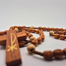 Load image into Gallery viewer, Wood Simple Rosary
