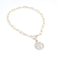 Load image into Gallery viewer, Consecration Bracelet &amp; Fátima medal [Sterling Silver 925]
