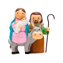 Load image into Gallery viewer, Children&#39;s Nativity Set - Flight to Egypt | 3.94&#39;&#39; | 10cm
