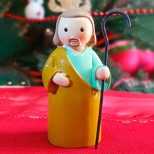 Cargar imagen en el visor de la galería, Children’s Nativity Set with Stable (9 Pieces)
