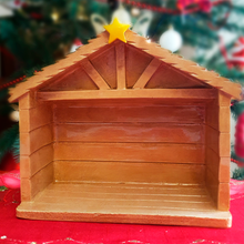 Cargar imagen en el visor de la galería, Children’s Nativity Set with Stable (9 Pieces)
