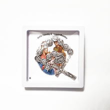 Load image into Gallery viewer, Holy Family Silver Decade Rosary

