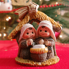 Load image into Gallery viewer, Nativity Scene with Stable | 2.36&#39;&#39; | 6cm
