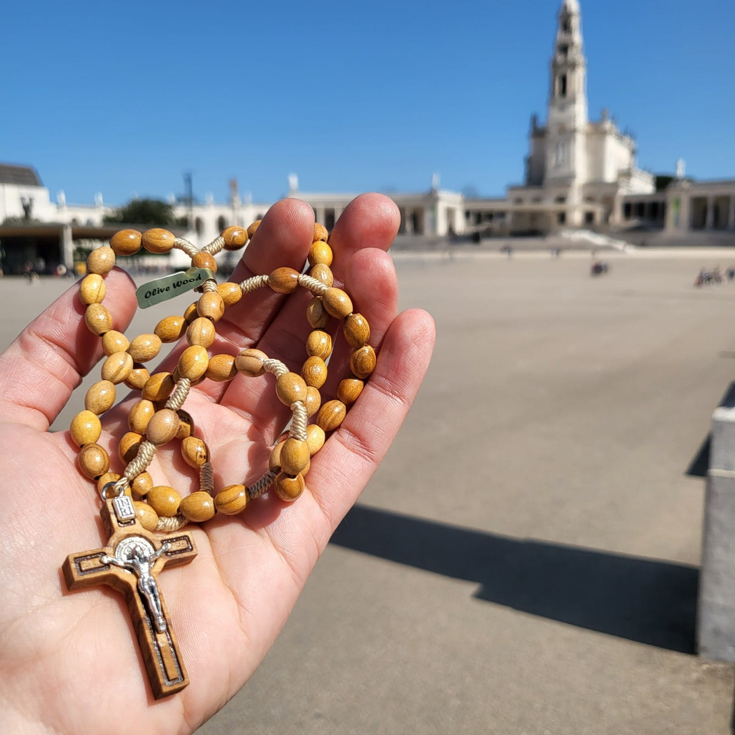 Olive Wood Camel Rosary