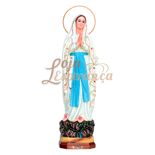 Our Lady of Lourdes - Gem embroidery