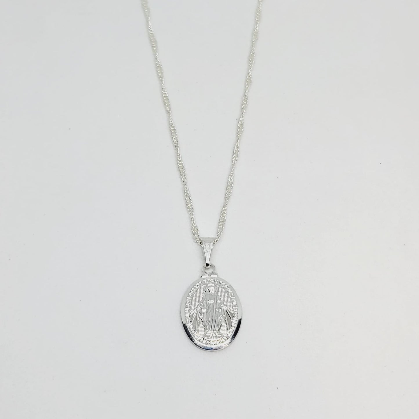 Pendant and Earrings Set - Miraculous Medal