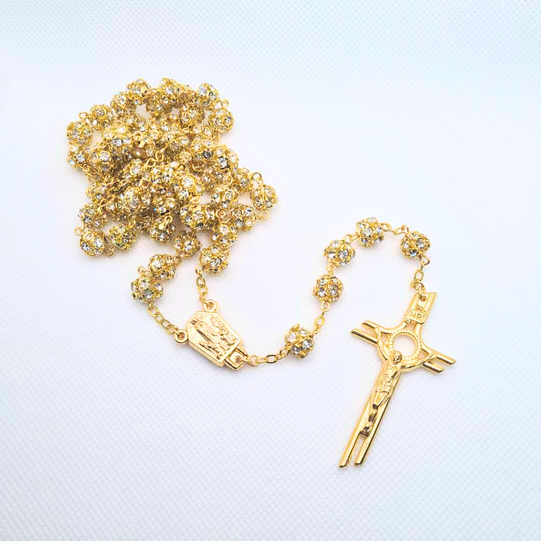 Premium Golden Rosary of Fatima