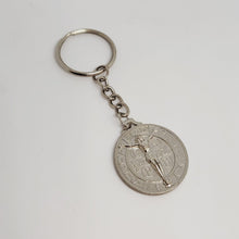 Load image into Gallery viewer, Saint Benedict - Metal keychain
