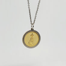 Load image into Gallery viewer, Set - Necklace + Bracelet - Our Lady of Fatima [Sterling Silver]
