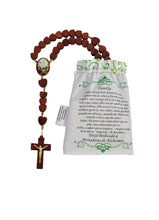 Load image into Gallery viewer, Wood Rosary - Dedicated to Alzheimer&#39;s patients
