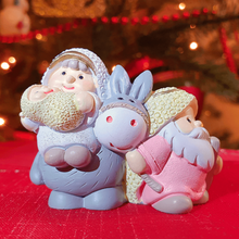 Load image into Gallery viewer, Colored Nativity Set - Flight to Egypt | 1.97&#39;&#39; | 5cm
