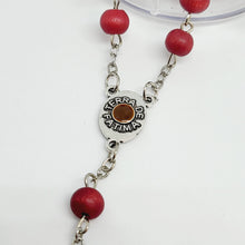 Load image into Gallery viewer, Wood Rose Rosary
